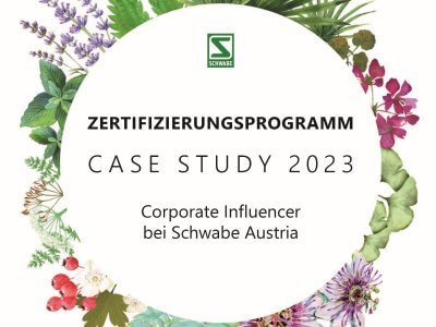 Corporate Influencer: Schwabe Austria veröffentlicht Case Study zum Zertifizierungsprogramm - Case Study zum Corporate Influencer Zertifizierungsprogramm